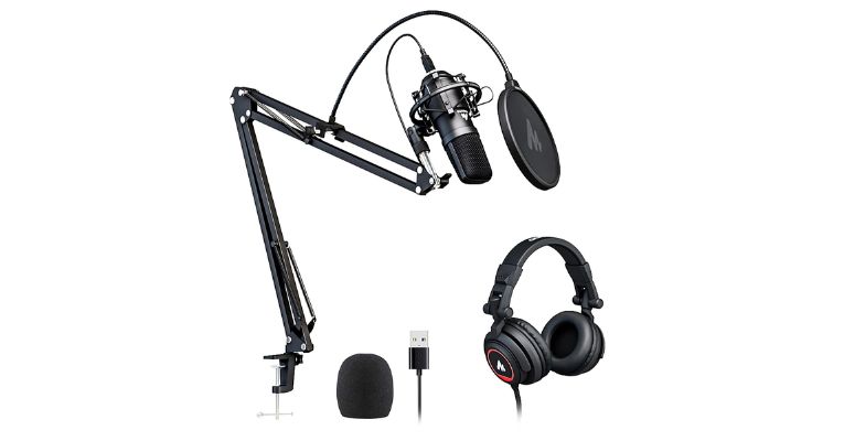 MAONO Microphone with Studio Headphone