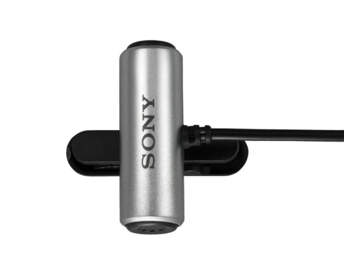 Sony ECMCS3 Clip Style Omnidirectional Stereo Microphone