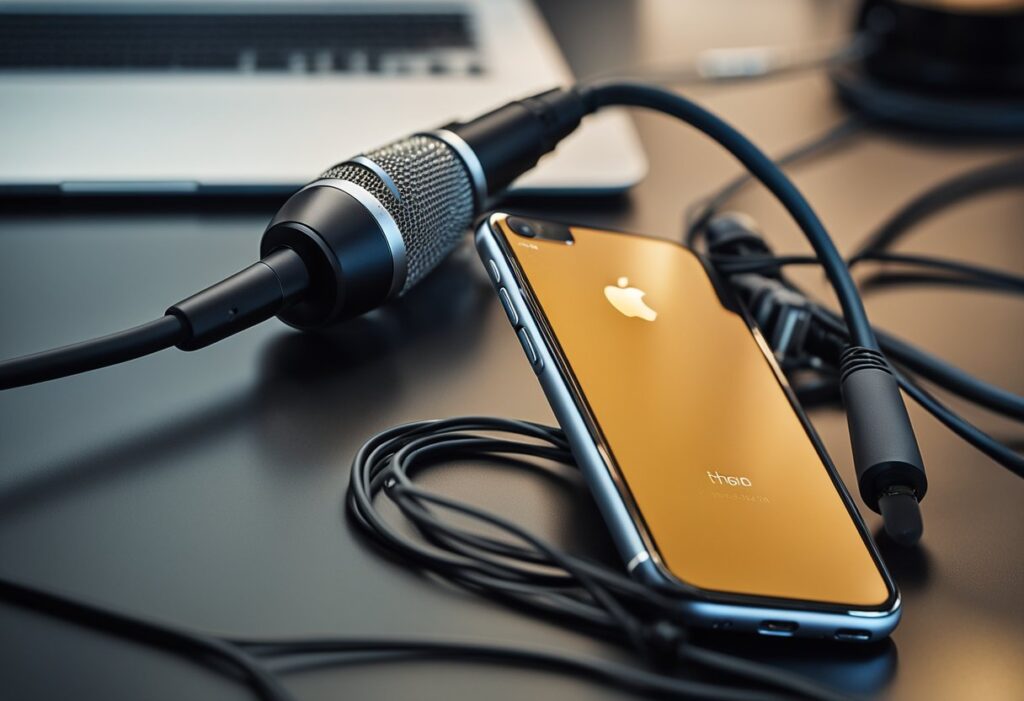 Connect My iPhone to My XLR Microphone