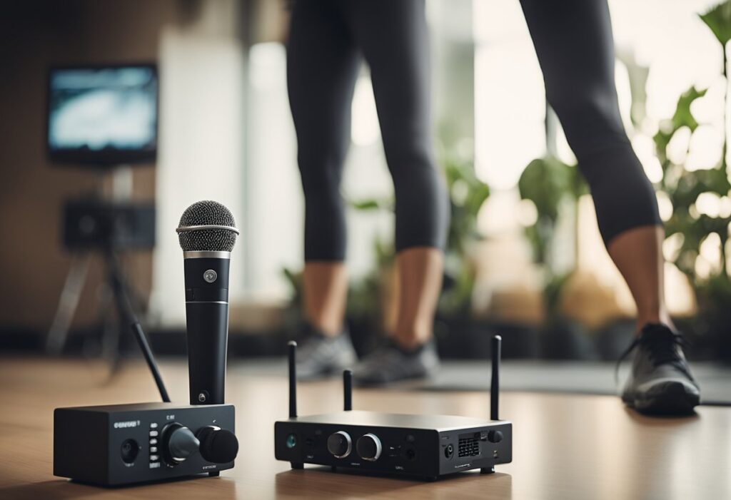 Set Up a Wireless Mic System for a Yoga Studio
