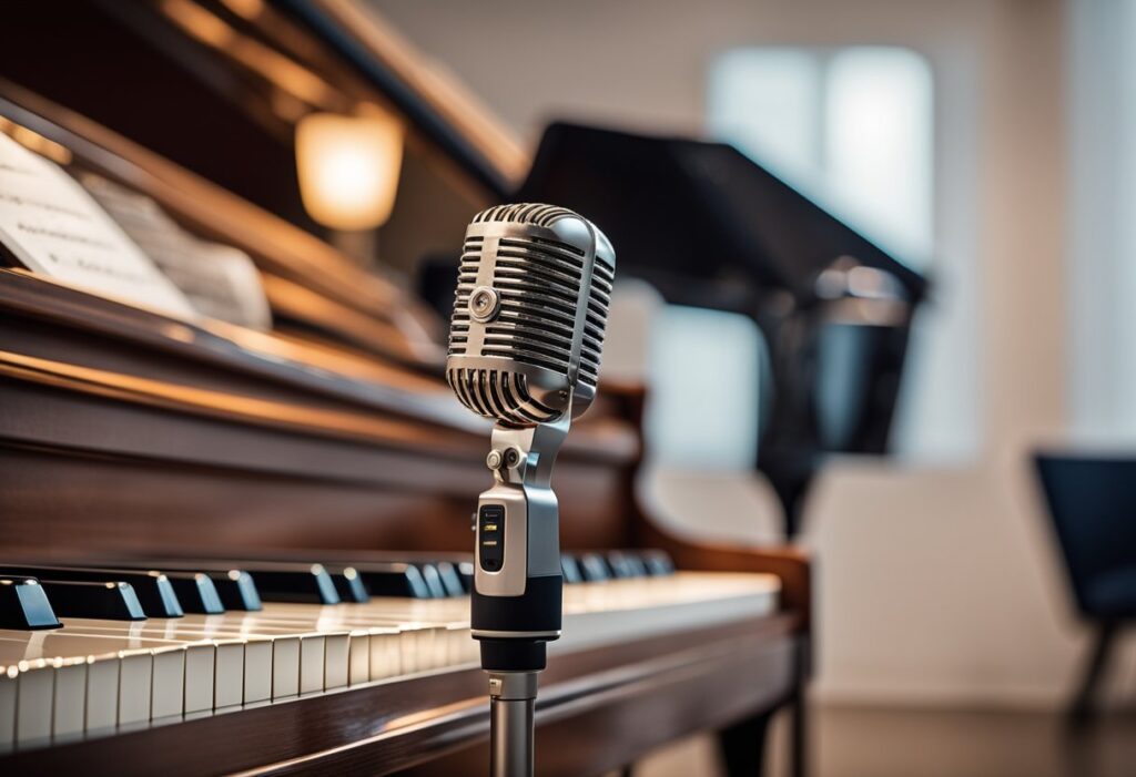 USB Microphones Pick Up Vibrations from the Piano